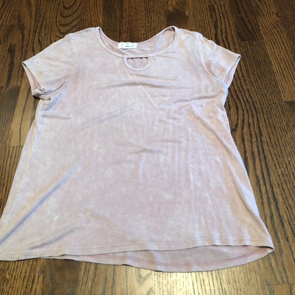 kids light pink top